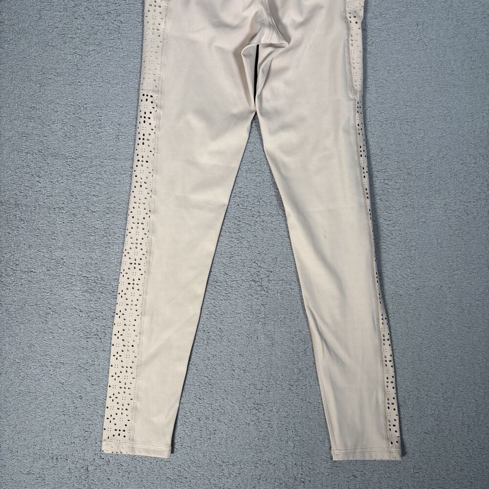Aerie Women’s Size Small Offline Leggings Nude Beige Eyelets‎ Pockets Athleisure - Picture 10 of 15